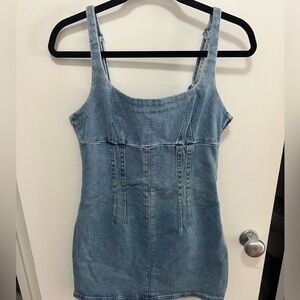 Urban outfitters denim mini dress